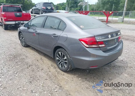 2014 Honda Civic Ex z USA, uszkodzony, nr VIN 19XFB2F89EE057230
